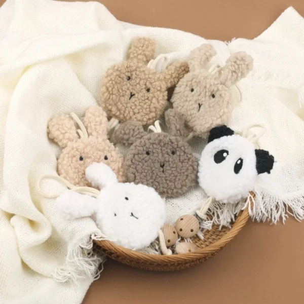Stylish Baby Pacifier Chain Animal Anti-lost Soother Toy Strap Anti-drop Pacifier Clip Lanyard Infant Shower Gift - Image 2