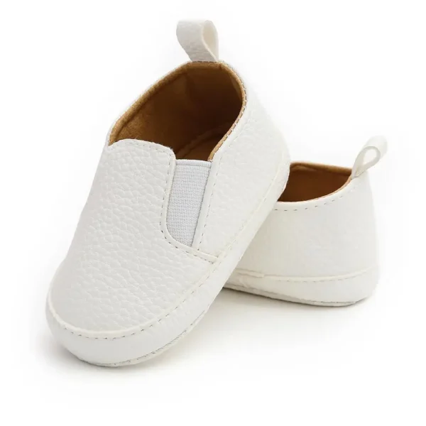 Newborn Baby Shoes Vintage Leather Multicolor Rubber Soft Sole Anti-slip Walking Shoes Toddler Moccasins - Image 5