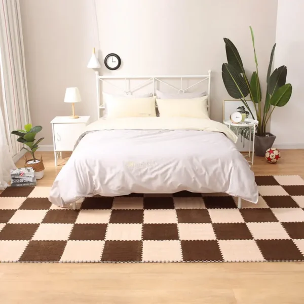 Soft Plush Children's Mat Baby Play Mat Baby Toys Eva Foam Puzzle Carpet In Children's Room Keep Warm Playmat 30*30*1CM - Image 4