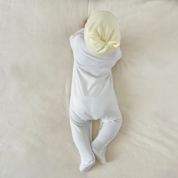Newborn Baby Long Sleeved Solid Color Long Crawling Jumpsuit Spring Autumn Cotton Footed Infant Boys Rompers 0-1Y Boys Bodysuit - Image 3
